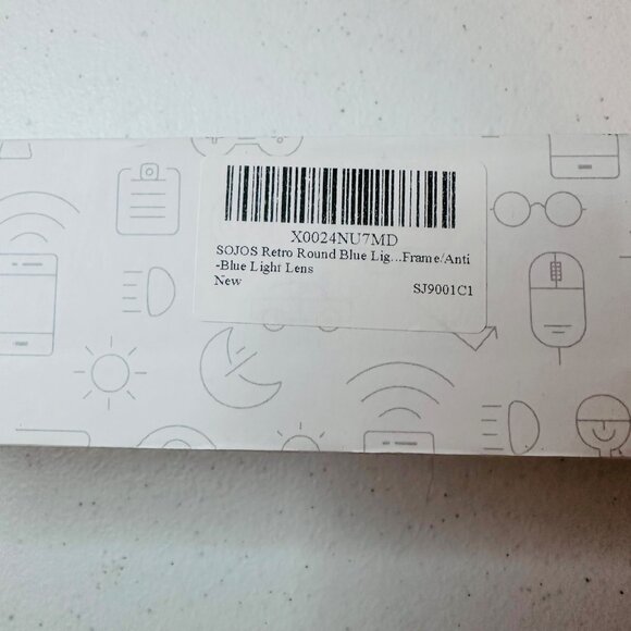 Tortoiseshell Retro Round Frame Blue Light Blocking Glasses Anti-Blue Light Lens - Picture 11 of 12